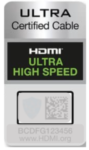 「Ultra High Speed HDMI」 認証品
